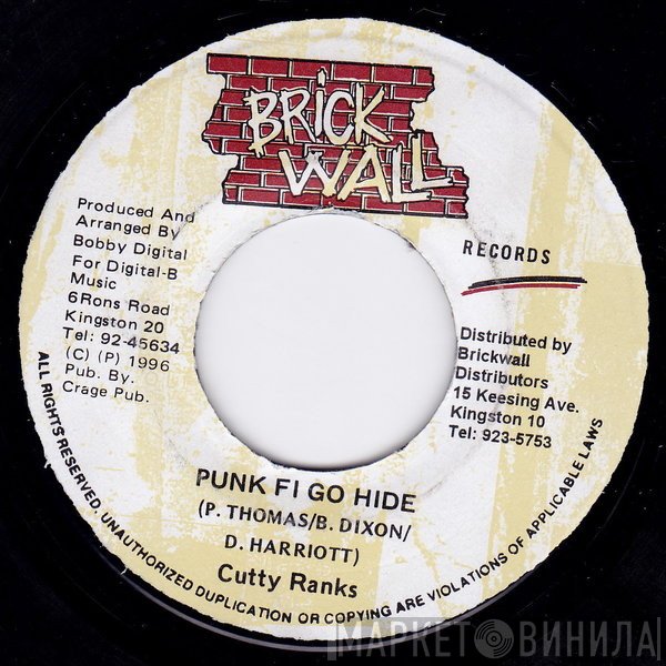 Cutty Ranks  - Punk Fi Go Hide