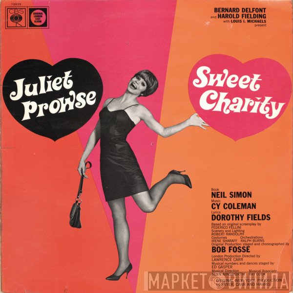 Cy Coleman, Dorothy Fields, Juliet Prowse - Sweet Charity (Original London Cast)