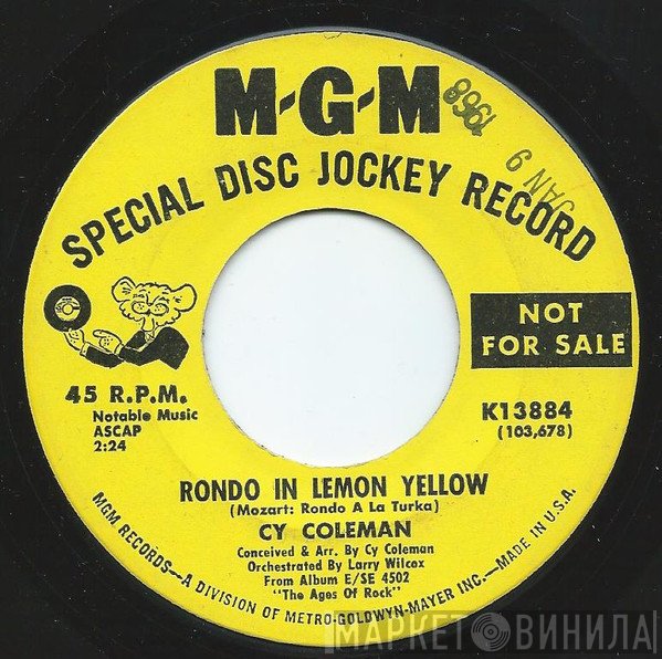 Cy Coleman  - Rondo In Lemon Yellow