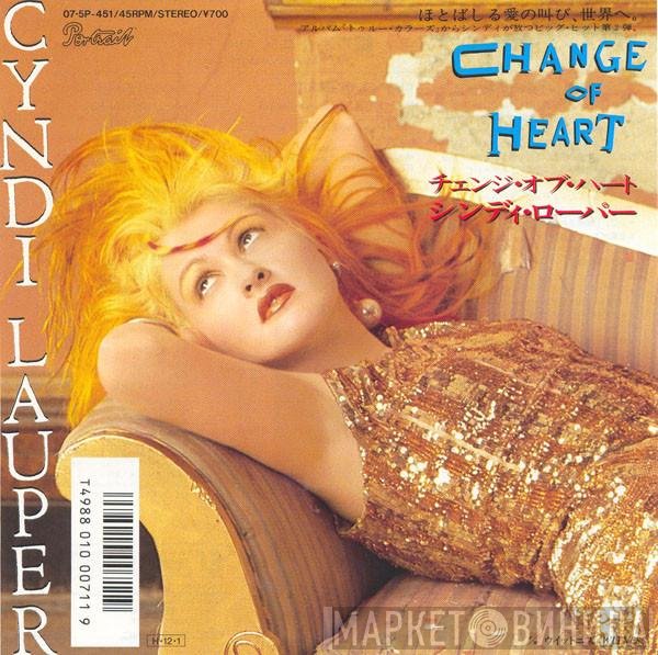 Cyndi Lauper = Cyndi Lauper  - Change Of Heart = チェンジ・オブ・ハート