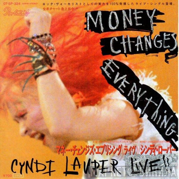 Cyndi Lauper - Money Changes Everything (Live!!) = マネー・チェンジズ・エブリシング(ライヴ)