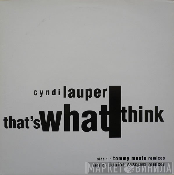 Cyndi Lauper - That's What I Think