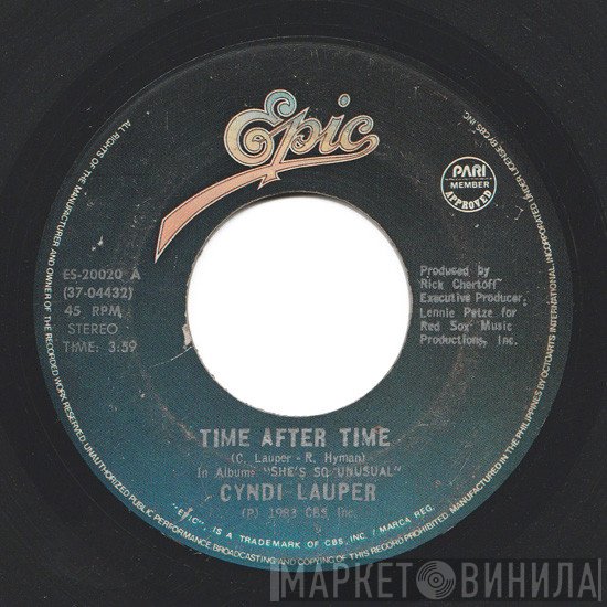 Cyndi Lauper  - Time After Time