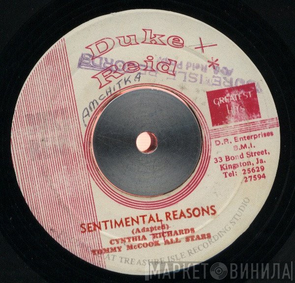 Cynthia Richards - Sentimental Reasons