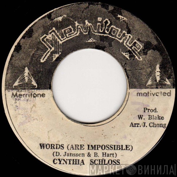 Cynthia Schloss, The Now Generation - Words (Are Impossible) / Bad Word