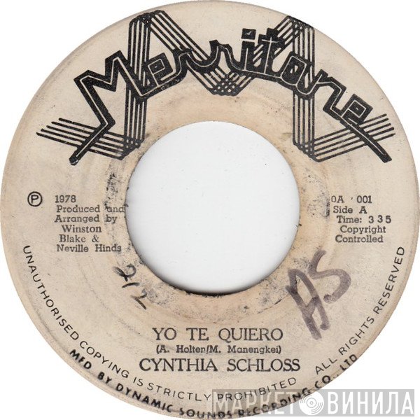 Cynthia Schloss - Yo Te Quiero