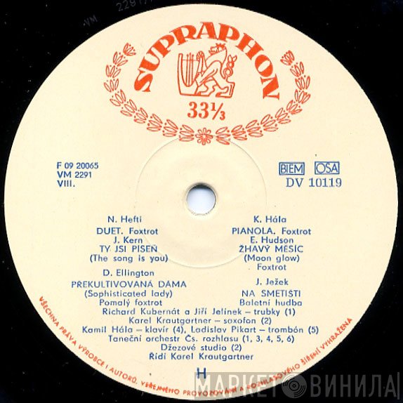 Czechoslovak Radio Dance Orchestra Řídí Karel Krautgartner  - Taneční Orchestr Čs. Rozhlasu