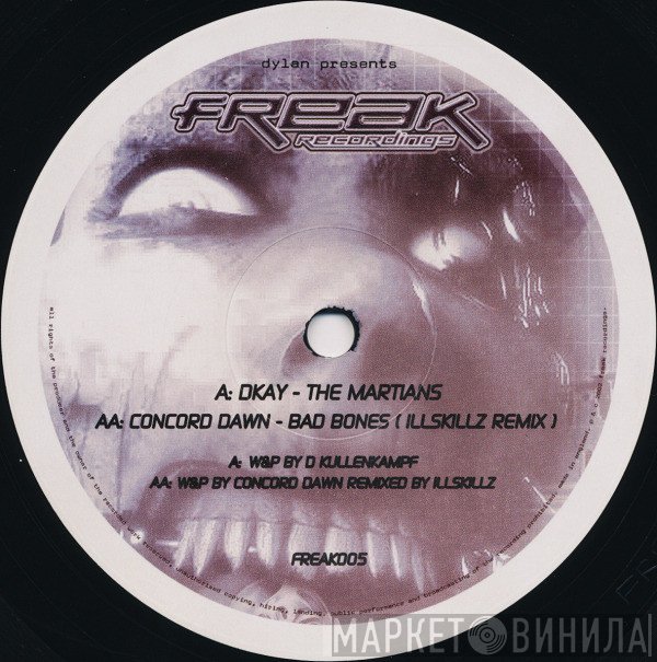 D. Kay, Concord Dawn - The Martians / Bad Bones (IllSkillz Remix)