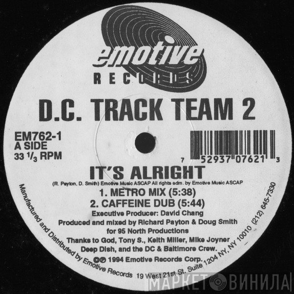 D.C. Track Team - It's Alright / Bassline