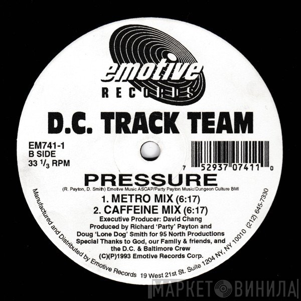 D.C. Track Team - Say Yeah / Pressure