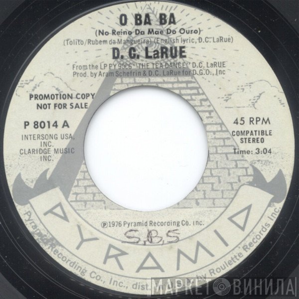 D.C. LaRue - O Ba Ba (No Reino Da Mae Do Ouro)