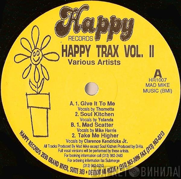 D-HA / Mike Banks  - Happy Trax Vol. II