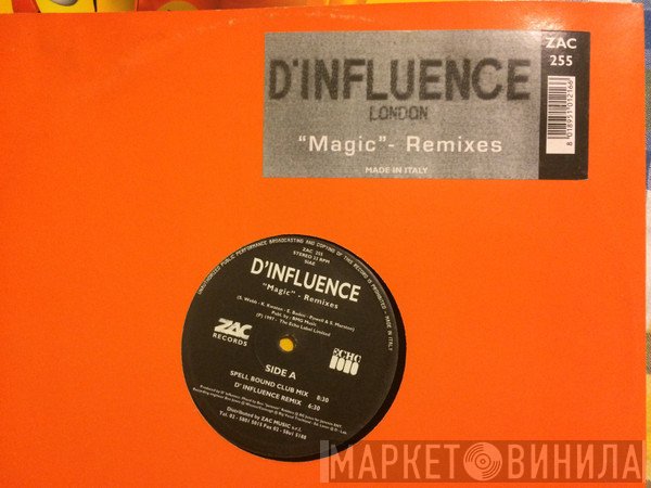D'Influence  - Magic - Remixes