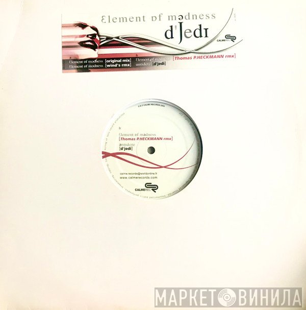 D'Jedi - Element Of Madness