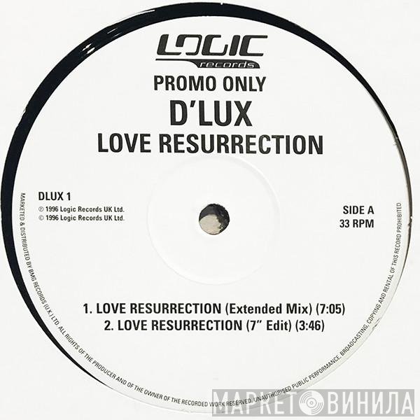 D'Lux  - Love Resurrection