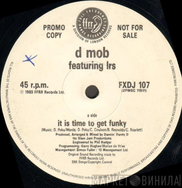 D Mob - It Is Time To Get Funky / Trance Dance