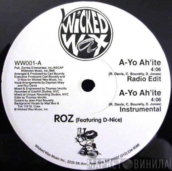 D-Nice, Roz - A-Yo Ah´Ite