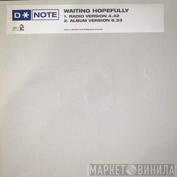 D*Note - Waiting Hopefully