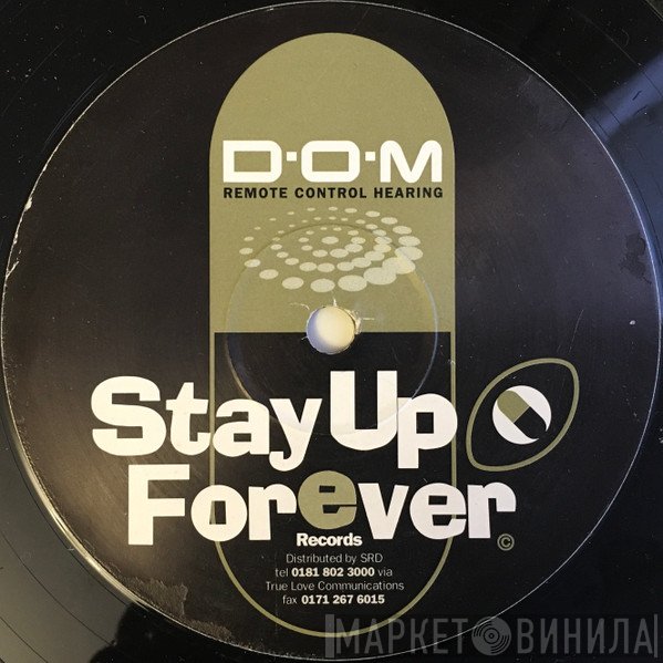 D.O.M. - Remote Control Hearing / Full Throttle / Tracers