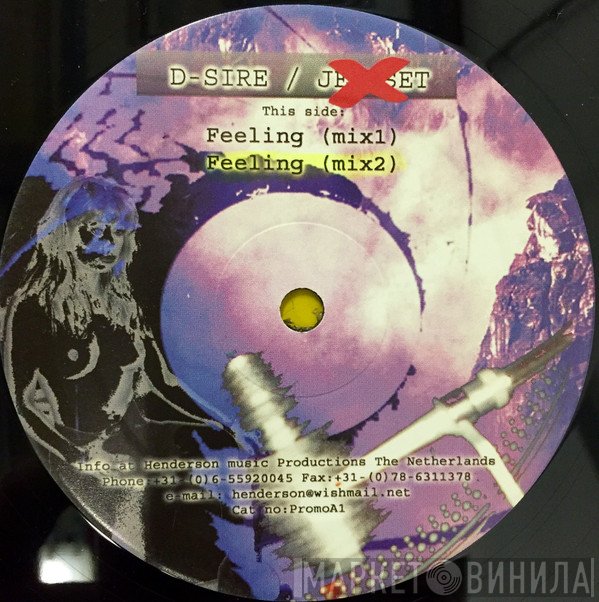 D-Sire , JetSet  - Feeling / It's The Beat
