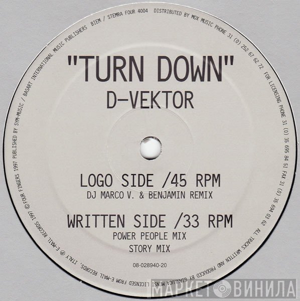 D-Vektor - Turn Down