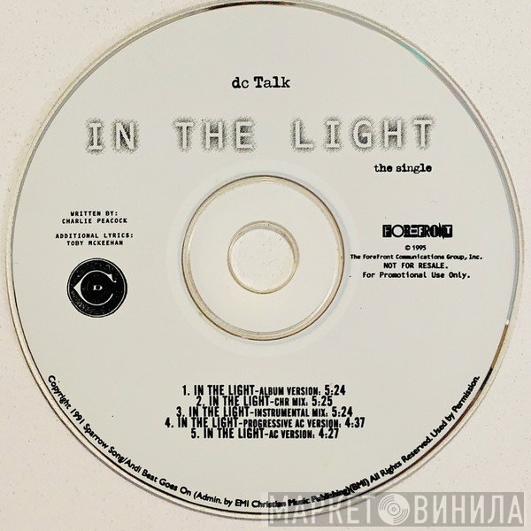 DC Talk  - In The Light (The Single)