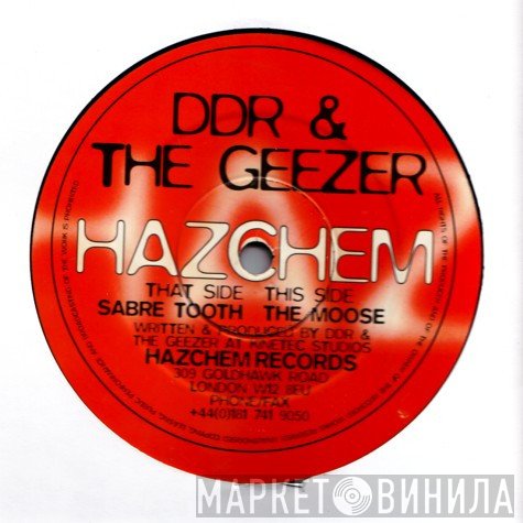 DDR & The Geezer - Sabre Tooth / The Moose