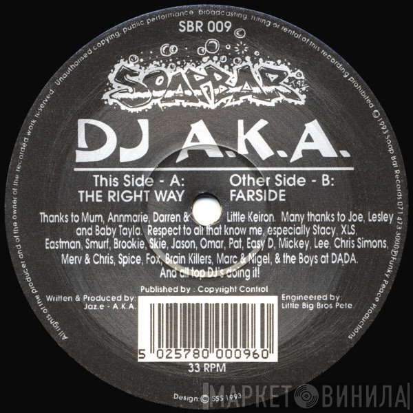 DJ A.K.A. - The Right Way / Farside