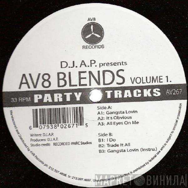 DJ A.P. - AV8 Blends Vol.1