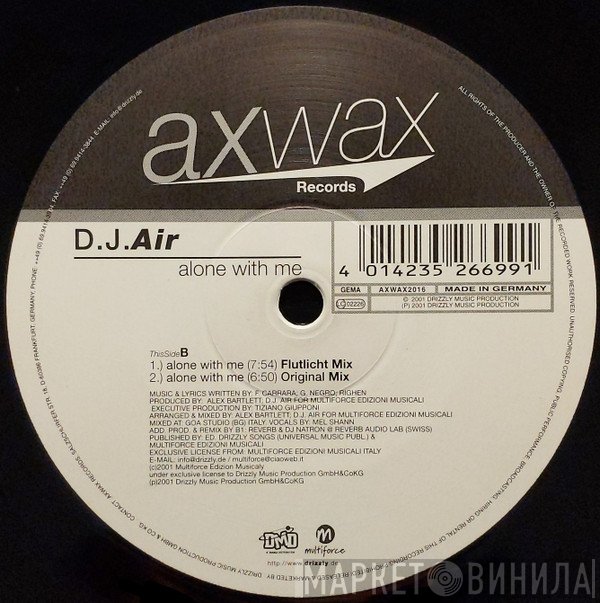 DJ Air - Alone With Me
