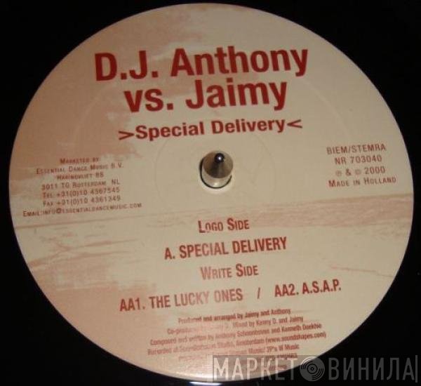 DJ Anthony vs. Jaimy  - Special Delivery