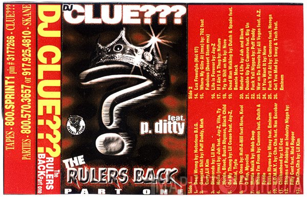 DJ Clue  - The Rulers Back Part One