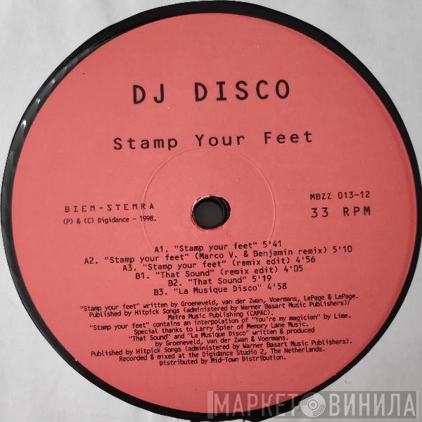 DJ Disco  - Stamp Your Feet