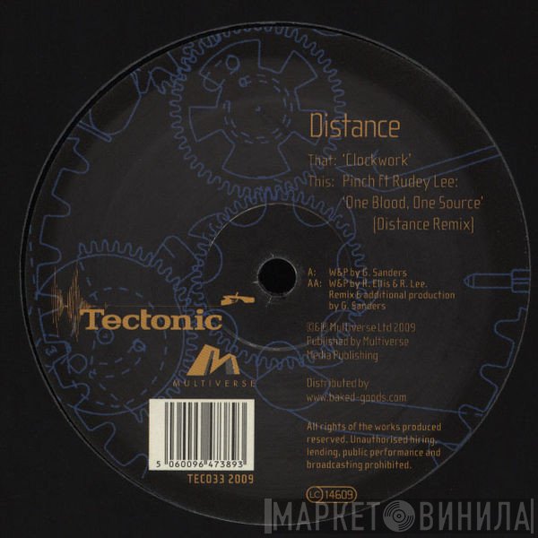 DJ Distance / Pinch   - Clockwork / One Blood, One Source (Distance Remix)