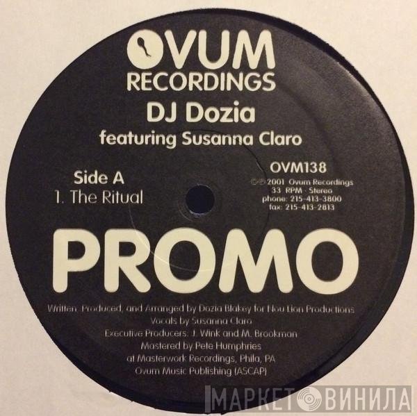 DJ Dozia Featuring Susanna Claro  - The Ritual