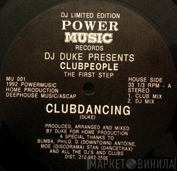 DJ Duke Presents Club People  - The First Step