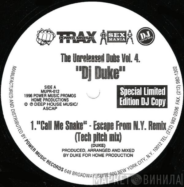 DJ Duke - The Unreleased Dubs Vol. 4