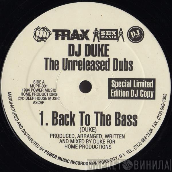DJ Duke - The Unreleased Dubs