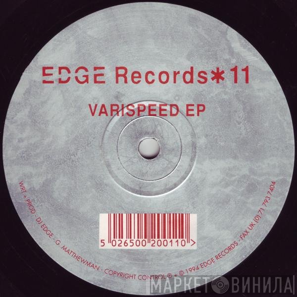 DJ Edge  - Varispeed EP