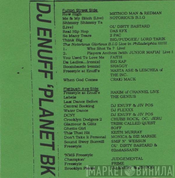 DJ Enuff  - Planet BK