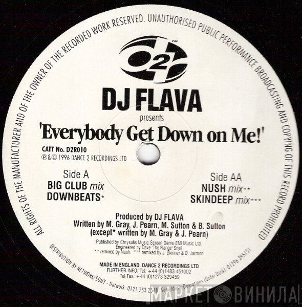 DJ Flava - Everybody Get Down On Me!
