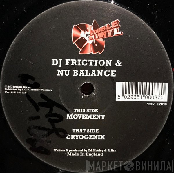 DJ Friction & Nu Balance - Cryogenix / Movement