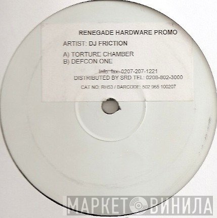 DJ Friction - Torture Chamber / Defcon One