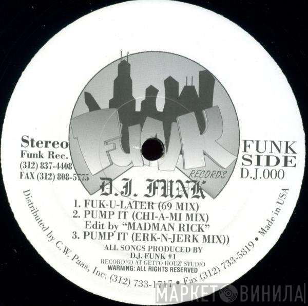 DJ Funk - Psycho Funk EP