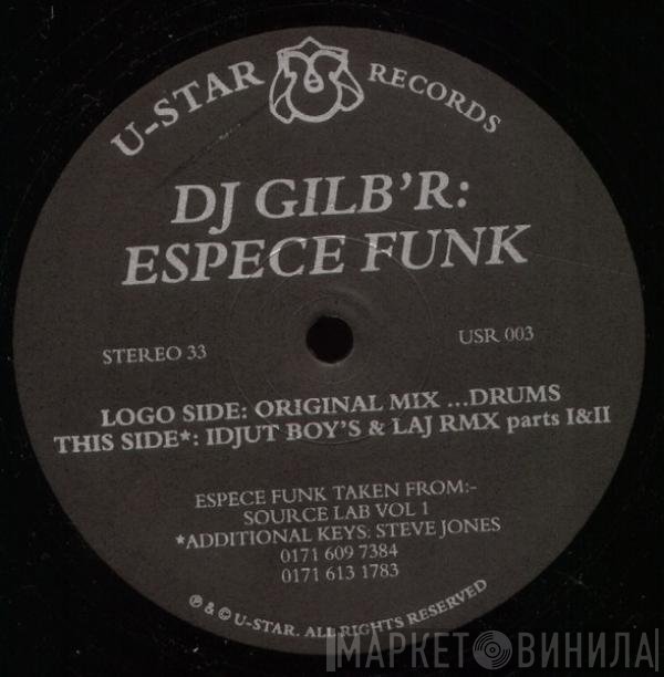 DJ Gilb'R  - Espece Funk