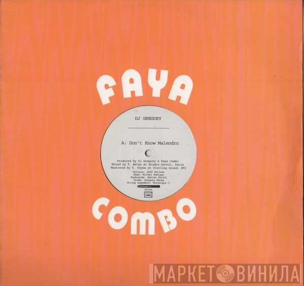 DJ Gregory - Don't Know Malendro / Vasefa