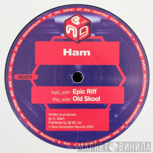 DJ Ham  - Epic Riff / Old Skool