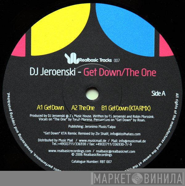DJ Jeroenski - Get Down / The One