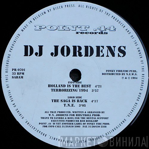 DJ Jordens - Holland Is The Best