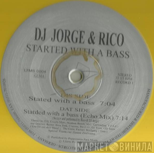 DJ Jorge, Rico  - Started With A Bass